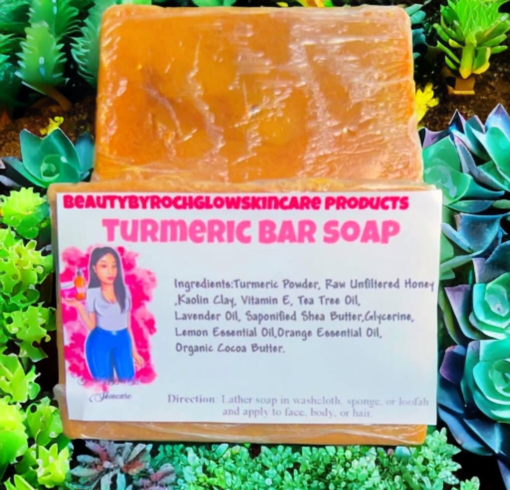 Kurkuma Und Manuka Honig Leuchten Seifenstück Kurkuma Und Manuka Honig Leuchten Seifenstück von Beautybyrochglow
