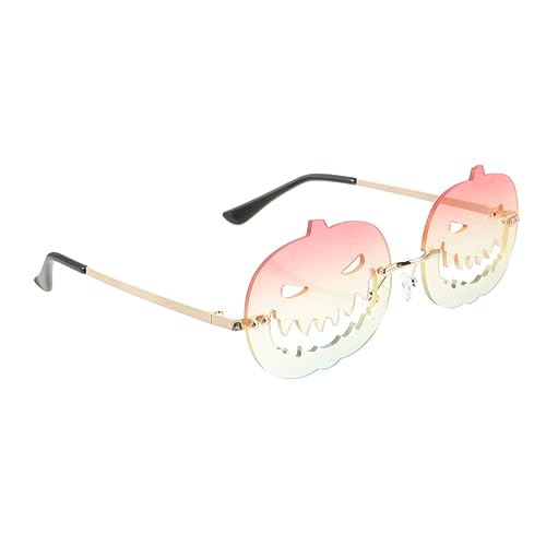 Beavorty 1 Paar Kürbis -Sonnenbrille Randlose Sonnenbrille frauen sonnenbrille trendige sonnenbrille lustige Sonnenbrille für Männer Coole Brille für Teens Colorful Beavorty 1 Paar Kürbis -Sonnenbrille Randlose Sonnenbrille frauen sonnenbrille trendige sonnenbrille lustige Sonnenbrille für Männer Coole Brille für Teens Colorful von Beavorty