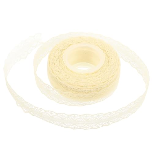Beavorty 1 Rolle Spitzen band Spitzenband-Masse Band für DIY Spitzenband selber machen gegenwärtiges Verpackung geschenkverpackung geschenkband hochzeit Spitzenbesatz dekoratives Band Beige Beavorty 1 Rolle Spitzen band Spitzenband-Masse Band für DIY Spitzenband selber machen gegenwärtiges Verpackung geschenkverpackung geschenkband hochzeit Spitzenbesatz dekoratives Band Beige von Beavorty