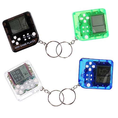 Beavorty 1 Satz Schlüsselanhänger Mit Elektronischem Geburtstagsgeschenk Schlüsselanhänger Charms Mini Spiele Süßer Schlüsselanhänger Partyzubehör Anhänger 4 Stück von Beavorty
