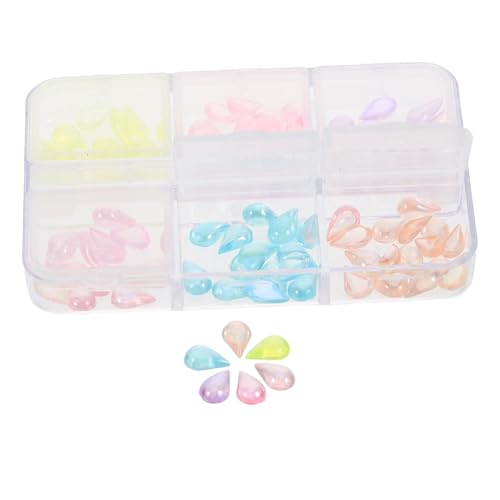 Beavorty 1 Schachtel Nagelkunst-diamantschmuck Kristallnagelzauber Bunte Nagel-strasssteine Bunte Edelsteine ​​für Nägel Bunter Strassstein Für Nägel Nagelkunst-edelsteine Harz von Beavorty