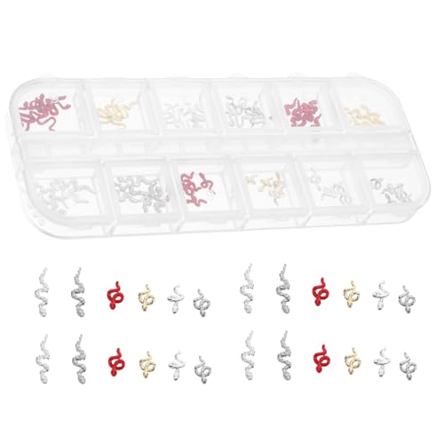 Beavorty 1 Schachtel Nagelkunstschmuck Schlange einzigartige Nagelcharme Zubehör für Nagelkunst Schlangen-Nagel-Charme Nagel Charms Nagelanhänger Schlange Nagelschmuck Kunststoff Beavorty 1 Schachtel Nagelkunstschmuck Schlange einzigartige Nagelcharme Zubehör für Nagelkunst Schlangen-Nagel-Charme Nagel Charms Nagelanhänger Schlange Nagelschmuck Kunststoff von Beavorty