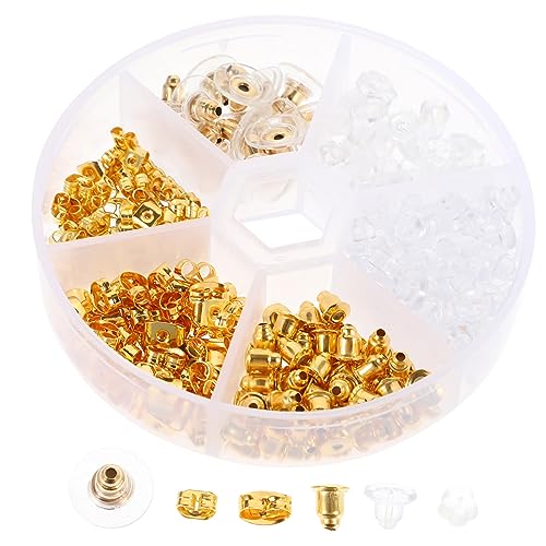 Beavorty 1 Schachtel Ohrstöpsel und Ohrstöpsel -Set Ohrring -Rückschläge Ohrhaken für die Schmuckherstellung Ohrringrückseiten selber machen Ohrstecker für Ohrstecker Golden Beavorty 1 Schachtel Ohrstöpsel und Ohrstöpsel -Set Ohrring -Rückschläge Ohrhaken für die Schmuckherstellung Ohrringrückseiten selber machen Ohrstecker für Ohrstecker Golden von Beavorty