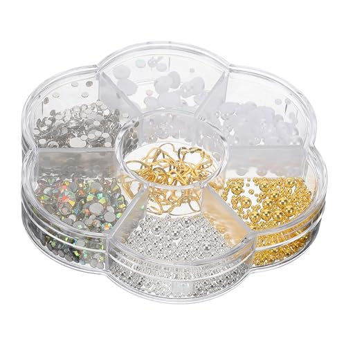 Beavorty 1 Schachtel Perlen Nagelschmuck Fächer Dekorative Nail Art Charms mit Einzigartigem Design Einfach Anzuwenden für Stilvolle Nägel und Glamouröse Maniküre Beavorty 1 Schachtel Perlen Nagelschmuck Fächer Dekorative Nail Art Charms mit Einzigartigem Design Einfach Anzuwenden für Stilvolle Nägel und Glamouröse Maniküre von Beavorty