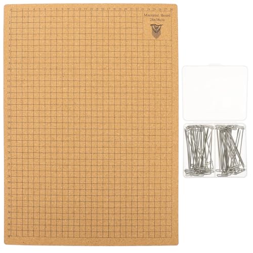 Beavorty 1 Set Makramee-Bretter mit Korkplatte für Bastelprojekte Beavorty 1 Set Makramee-Bretter mit Korkplatte für Bastelprojekte von Beavorty