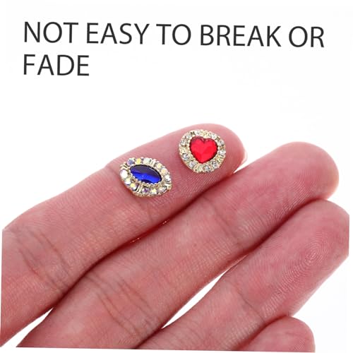 Beavorty 10 Stück Teiliges Nail Charms aus Langlebiger Legierung Einzigartige Herz und Marquise Formen Stilvolle Maniküre Dekoration für Damen für Hochzeiten Partys und Festliche Nail Art Beavorty 10 Stück Teiliges Nail Charms aus Langlebiger Legierung Einzigartige Herz und Marquise Formen Stilvolle Maniküre Dekoration für Damen für Hochzeiten Partys und Festliche Nail Art von Beavorty