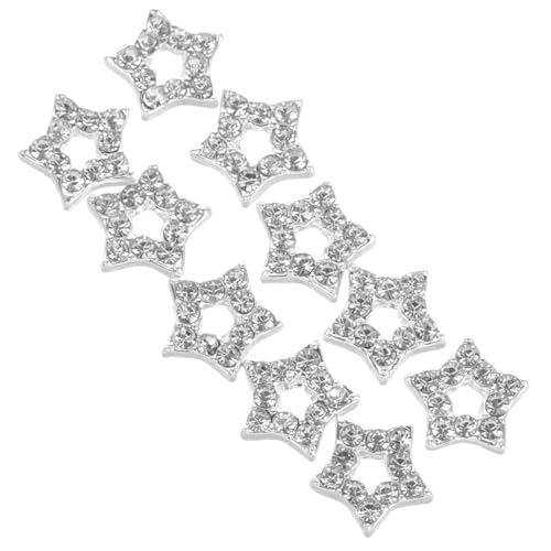 Beavorty 10 Stück Teiliges Sternform Nagel Charms aus Kreative Maniküre Deko für Beeindruckende Nageldesigns für Damen und Diy Nail Art von Beavorty