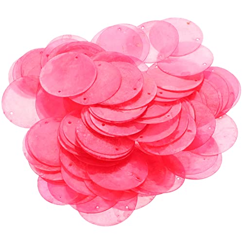 Beavorty 100 Stück 5 Cm Große Natürliche Flache Runde Muschelperlen – Runde Spiegelperlen Mit 2 Löchern Für Die Schmuckherstellung Bastelarbeiten Windspiele Lampendekoration Partyzubehör Beavorty 100 Stück 5 Cm Große Natürliche Flache Runde Muschelperlen – Runde Spiegelperlen Mit 2 Löchern Für Die Schmuckherstellung Bastelarbeiten Windspiele Lampendekoration Partyzubehör von Beavorty