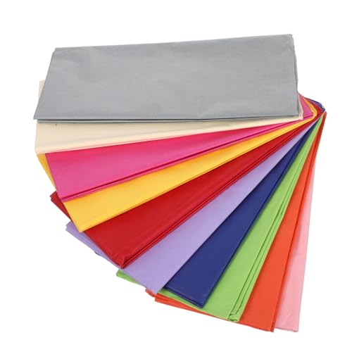 Beavorty 100 Stück Buntes Geschenkpapier mit Geschenkpapier Bouquet-Liner-Seidenpapier Seidenpapier zum Einpacken farbiges Papier für Blumenpapier wickeln farbiges Origami-Papier Beavorty 100 Stück Buntes Geschenkpapier mit Geschenkpapier Bouquet-Liner-Seidenpapier Seidenpapier zum Einpacken farbiges Papier für Blumenpapier wickeln farbiges Origami-Papier von Beavorty
