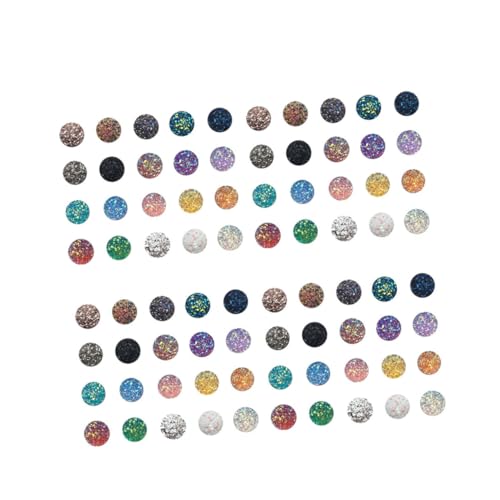 Beavorty 100Stücke DIY Patch aus Harz Flache Rückseite Glänzende Farben Zubehör für Schmuckherstellung Armbänder Ohrringe Zufällige Farbauswahl Beavorty 100Stücke DIY Patch aus Harz Flache Rückseite Glänzende Farben Zubehör für Schmuckherstellung Armbänder Ohrringe Zufällige Farbauswahl von Beavorty