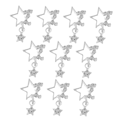 Beavorty 10Stücke Anhänger Strasssteine Stern Nail Art Zubehör Glänzende Zackige Für Nageldesigns Und Nailart Juwelen Beavorty 10Stücke Anhänger Strasssteine Stern Nail Art Zubehör Glänzende Zackige Für Nageldesigns Und Nailart Juwelen von Beavorty