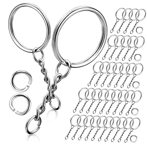 Beavorty 120 Stück Schlüsselanhänger plattiert Schlüsselringe für Bastelarbeiten Schüttgut Ketten Gold Reiz Schmuck Biegeringe Bastelringe Keyring Maker Bastelzubehör Nickel Beavorty 120 Stück Schlüsselanhänger plattiert Schlüsselringe für Bastelarbeiten Schüttgut Ketten Gold Reiz Schmuck Biegeringe Bastelringe Keyring Maker Bastelzubehör Nickel von Beavorty