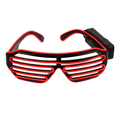 Beavorty 1Paar LED Partybrille Wireless Leuchtende für Nachtpartys Festivals Feiern Komfortable Eyewear für Erwachsene Geschenkauswahl für Besondere Beavorty 1Paar LED Partybrille Wireless Leuchtende für Nachtpartys Festivals Feiern Komfortable Eyewear für Erwachsene Geschenkauswahl für Besondere von Beavorty