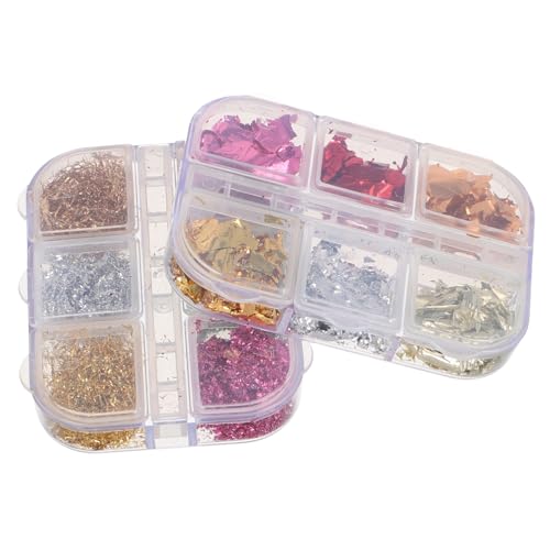 Beavorty 2 Boxen Nagelkunst Goldfolie Nagellack Nagelpailletten Nageldekoration Nagelverzierung Nagelkunstdekoration Nagel Pailletten Flocken für Nägel Goldfolie für Nägel Aufkleber Beavorty 2 Boxen Nagelkunst Goldfolie Nagellack Nagelpailletten Nageldekoration Nagelverzierung Nagelkunstdekoration Nagel Pailletten Flocken für Nägel Goldfolie für Nägel Aufkleber von Beavorty