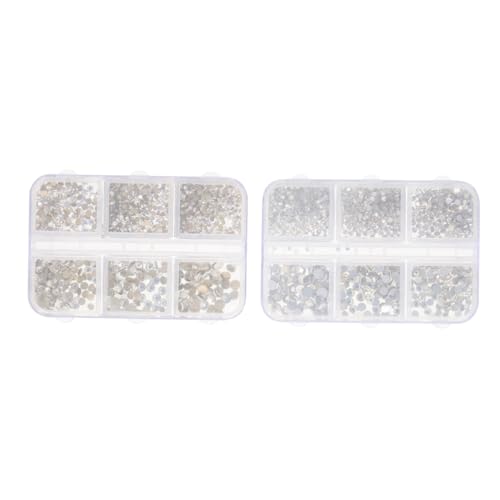 Beavorty 2 Boxen Nail-Art-Zubehör Dekorationen Gold funkeln Polieren Nagelkunst-Edelsteine Nail decoration maniküreset Nagelkunststeine Maniküre Strass Strassanhänger für Nägel Strasssteine Beavorty 2 Boxen Nail-Art-Zubehör Dekorationen Gold funkeln Polieren Nagelkunst-Edelsteine Nail decoration maniküreset Nagelkunststeine Maniküre Strass Strassanhänger für Nägel Strasssteine von Beavorty