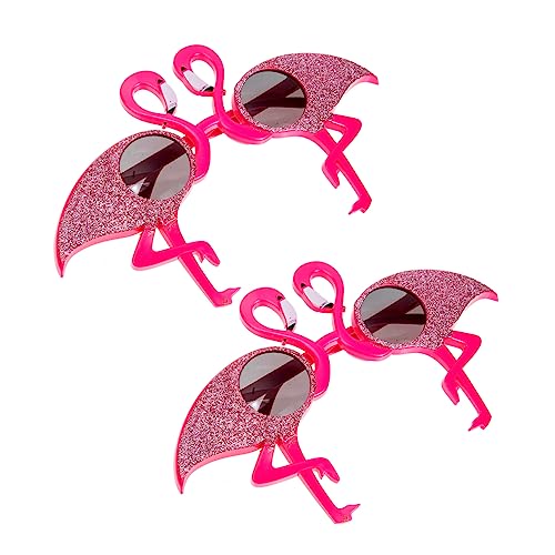 Beavorty 2 Paare Flamingo-Brille Party Rave Rosa Flamme Trendy Spaß Gläser Sommer-Strandbrille hawaiianisches Sonnenbrillenzubehör Fotobox-Brille sommer brille lustige brillen Plastik Beavorty 2 Paare Flamingo-Brille Party Rave Rosa Flamme Trendy Spaß Gläser Sommer-Strandbrille hawaiianisches Sonnenbrillenzubehör Fotobox-Brille sommer brille lustige brillen Plastik von Beavorty