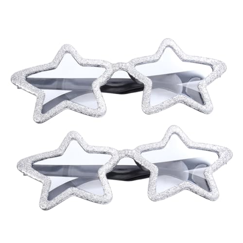 Beavorty 2 Paare Quirky Fünfzackige Sternenbrille Lustige Partybrille für Kostümpartys Karneval Halloween für Fotos Feierlichkeiten Beavorty 2 Paare Quirky Fünfzackige Sternenbrille Lustige Partybrille für Kostümpartys Karneval Halloween für Fotos Feierlichkeiten von Beavorty