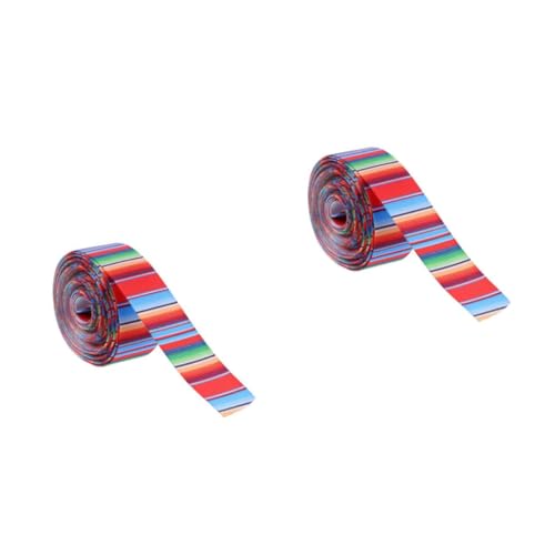 Beavorty 2 Rollen Mexikanische Fiesta Geschenkband Breit Rolle Bunte Serape Schleifenband aus Weichem Langlebig und Vielseitig für Diy Partydekoration Fasching Nähen Geburtstagsfeiern Beavorty 2 Rollen Mexikanische Fiesta Geschenkband Breit Rolle Bunte Serape Schleifenband aus Weichem Langlebig und Vielseitig für Diy Partydekoration Fasching Nähen Geburtstagsfeiern von Beavorty