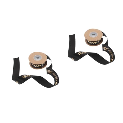 Beavorty 2 Rollen Vaterstag Geschenkband Schwarzes Dekoband mit Goldprägung Festliches Schleifenband für Geschenkverpackung Kuchen und Karten Dekoration Hochwertiges Verzierungsmaterial Beavorty 2 Rollen Vaterstag Geschenkband Schwarzes Dekoband mit Goldprägung Festliches Schleifenband für Geschenkverpackung Kuchen und Karten Dekoration Hochwertiges Verzierungsmaterial von Beavorty
