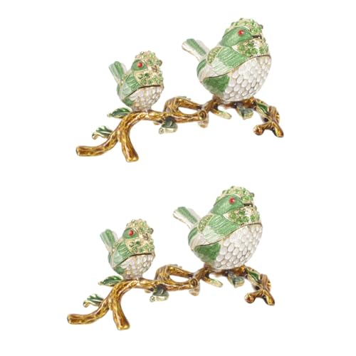 Beavorty 2 Stück Box Ring Organizer Schmucketui Vogel Ringhalter Vogelfiguren Schmuckschatullen Für Ohrringe Ohrringboxen Für Schmuck Kleine Schmuckschatullen Geschenkboxen Für Beavorty 2 Stück Box Ring Organizer Schmucketui Vogel Ringhalter Vogelfiguren Schmuckschatullen Für Ohrringe Ohrringboxen Für Schmuck Kleine Schmuckschatullen Geschenkboxen Für von Beavorty