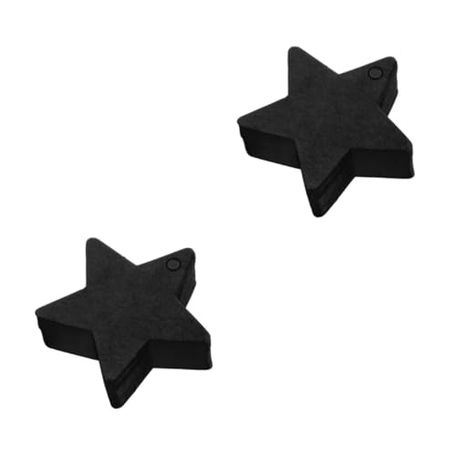 Beavorty 200 Stck. Kraftpapier Sternanhänger Robust Handgefertigt Vielseitig für Geschenke Basteln Schmuck Dekoration Weihnachten Geburtstag Hochzeit Babygeschenke von Beavorty