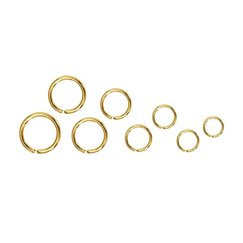 Beavorty 200 Stück Goldene Ringe Spaltringe für Schlüsselanhänger Taschen und Diy Schmuckprojekte Beavorty 200 Stück Goldene Ringe Spaltringe für Schlüsselanhänger Taschen und Diy Schmuckprojekte von Beavorty