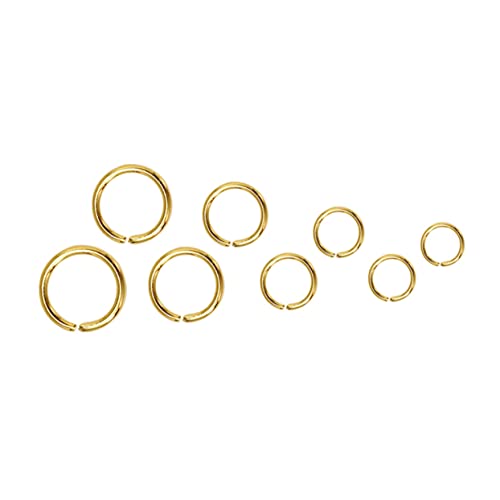 Beavorty 200 Stück Offene Ringbeutelschnalle Lanyard für Schlüssel Hochzeit kreisförmig Ringe für Schmuckherstellung runden Sterling Schlüsselbund Federringe Schlüsselkettenringe Golden Beavorty 200 Stück Offene Ringbeutelschnalle Lanyard für Schlüssel Hochzeit kreisförmig Ringe für Schmuckherstellung runden Sterling Schlüsselbund Federringe Schlüsselkettenringe Golden von Beavorty