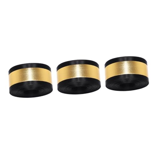 Beavorty 3 Rollen Graduationsband Schwarz Gold Breit Rolle Stilvolles Geschenkband für Abschlussfeier Dekoration Vielseitiges Satinband für Geschenkverpackung und Partyaccessoires Beavorty 3 Rollen Graduationsband Schwarz Gold Breit Rolle Stilvolles Geschenkband für Abschlussfeier Dekoration Vielseitiges Satinband für Geschenkverpackung und Partyaccessoires von Beavorty