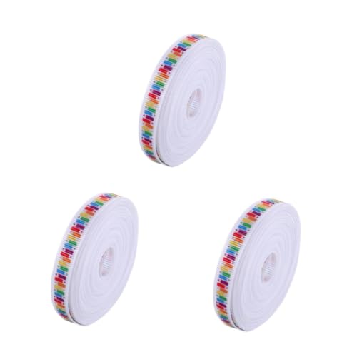 Beavorty 3 Stück Schulanfang Dekoband Ripsband mit Bleistiftmuster Polyester Geschenkband mit Strukturierter Oberfläche Farbecht Langlebig für Basteln und Geschenkverpackung Beavorty 3 Stück Schulanfang Dekoband Ripsband mit Bleistiftmuster Polyester Geschenkband mit Strukturierter Oberfläche Farbecht Langlebig für Basteln und Geschenkverpackung von Beavorty