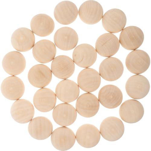 Beavorty 30 Stück 30 Mm Halbe Holzkugeln, Perlen zum Basteln, Natürliche, Unbehandelte Halbe Holzkugeln, Gespaltene Holzperlen für Diy-projekte, Dekorative Kunst, Bastelbedarf Beavorty 30 Stück 30 Mm Halbe Holzkugeln, Perlen zum Basteln, Natürliche, Unbehandelte Halbe Holzkugeln, Gespaltene Holzperlen für Diy-projekte, Dekorative Kunst, Bastelbedarf von Beavorty