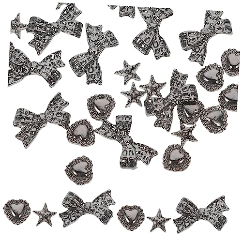 Beavorty 30 Stück Nagelzubehör Fälschung Nagel-kits Finger Nageldekor Nageldesign Nagelkunst Herstellung Uv Für Nägel Vintage-deko Eincremehilfe Dekoration Maniküre-charme Legierung Silver Beavorty 30 Stück Nagelzubehör Fälschung Nagel-kits Finger Nageldekor Nageldesign Nagelkunst Herstellung Uv Für Nägel Vintage-deko Eincremehilfe Dekoration Maniküre-charme Legierung Silver von Beavorty
