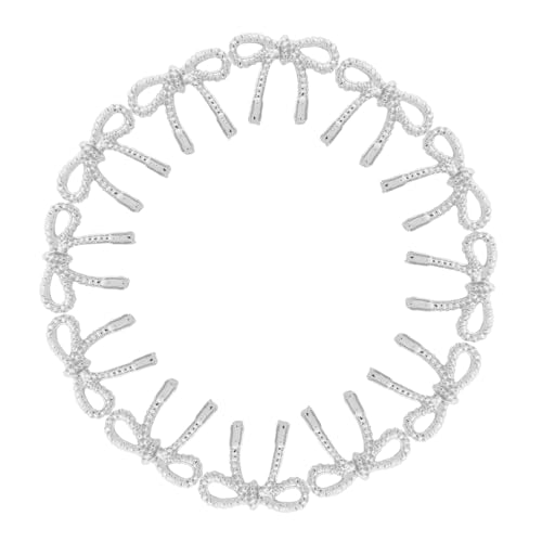 Beavorty 30 Stück Silberne Legierungs Bowknot Nail Charms Dekorative Nageldiamanten für und Mädchen Nagelkunst Zubehör für Beavorty 30 Stück Silberne Legierungs Bowknot Nail Charms Dekorative Nageldiamanten für und Mädchen Nagelkunst Zubehör für von Beavorty