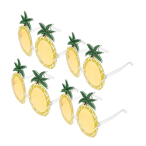 Beavorty 4 Paare Pineapple Party Sonnenbrille Lustige Fruchtbrille für Feiern Strand Festivals Teiliges Kreative Farbenfrohe Sonnenbrillen Requisiten für Unvergessliche Beavorty 4 Paare Pineapple Party Sonnenbrille Lustige Fruchtbrille für Feiern Strand Festivals Teiliges Kreative Farbenfrohe Sonnenbrillen Requisiten für Unvergessliche von Beavorty