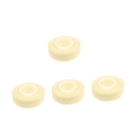 Beavorty 4 Rollen Beige Hohlsaum Spitzenband Rolle Atmungsaktive Spitze Geschenkband Vielseitig Schneidbar für Diy Schleifen Hochzeit Dekoration Kuchen Verpackung Beavorty 4 Rollen Beige Hohlsaum Spitzenband Rolle Atmungsaktive Spitze Geschenkband Vielseitig Schneidbar für Diy Schleifen Hochzeit Dekoration Kuchen Verpackung von Beavorty