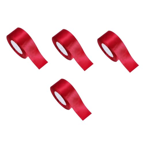 Beavorty 4 Rollen Breites Geschenkband Weinrot Langlebiges Satinband mit Glattem Finish Vielseitig für Diy Bastelprojekte Blumenarrangements Kränze und Festliche Geschenkverpackung Beavorty 4 Rollen Breites Geschenkband Weinrot Langlebiges Satinband mit Glattem Finish Vielseitig für Diy Bastelprojekte Blumenarrangements Kränze und Festliche Geschenkverpackung von Beavorty