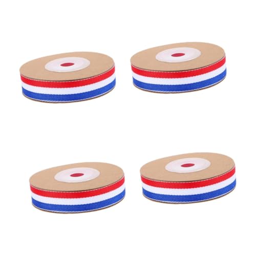 Beavorty 4 Rollen Rot Weiß Blau Gestreiftes Geschenkband Breit Yards Fein Gesäumt Vielseitig für Geschenkverpackung Medaillen Blumensträuße und Diy Bastelarbeiten Modernes Tricolor Design Beavorty 4 Rollen Rot Weiß Blau Gestreiftes Geschenkband Breit Yards Fein Gesäumt Vielseitig für Geschenkverpackung Medaillen Blumensträuße und Diy Bastelarbeiten Modernes Tricolor Design von Beavorty