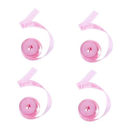 Beavorty 4 Rollen Shower Geschenkband für Mädchen Breit Rolle Vielseitiges Dekoband für Dekoration Diy Basteln und Stilvolle Geschenkverpackung Rosa Mädchen Schleife Beavorty 4 Rollen Shower Geschenkband für Mädchen Breit Rolle Vielseitiges Dekoband für Dekoration Diy Basteln und Stilvolle Geschenkverpackung Rosa Mädchen Schleife von Beavorty
