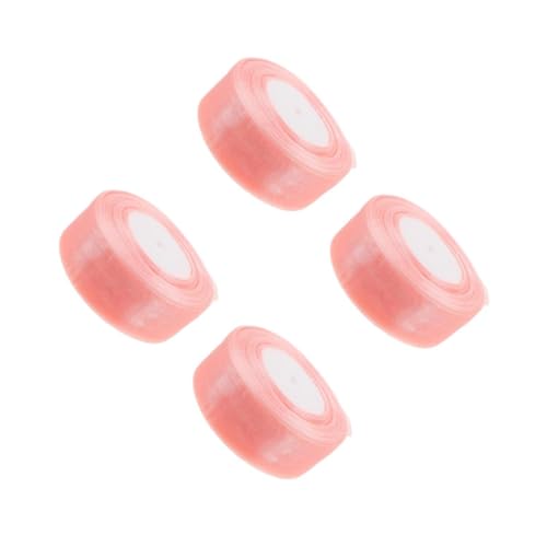 Beavorty 4 Stück Transparent Organza Geschenkband Yards Drahtverstärktes Chiffonband für Geschenkverpackung Kuchen und Blumen Dekoration Diy Schleifen für Hochzeiten und Feiern Beavorty 4 Stück Transparent Organza Geschenkband Yards Drahtverstärktes Chiffonband für Geschenkverpackung Kuchen und Blumen Dekoration Diy Schleifen für Hochzeiten und Feiern von Beavorty