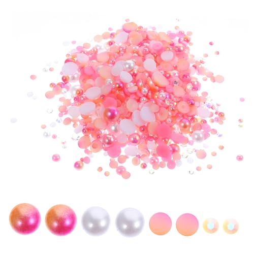 Beavorty 4Packungen Glänzendes Nagelharz Pack Exquisite DIY Nageldekoration Mit Mehrfarbigen Harz Elementen Für Nail Art Und Handyhüllen Verschiedenen von Beavorty