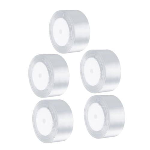 Beavorty 5 Rollen Geschenkband Polyester Geschenkband Für Hochzeitseinladungen Brautsträuße Verpackungen Babypartys Weihnachtsbaumdekoration Schleifen DIY Bastelarbeiten Beavorty 5 Rollen Geschenkband Polyester Geschenkband Für Hochzeitseinladungen Brautsträuße Verpackungen Babypartys Weihnachtsbaumdekoration Schleifen DIY Bastelarbeiten von Beavorty