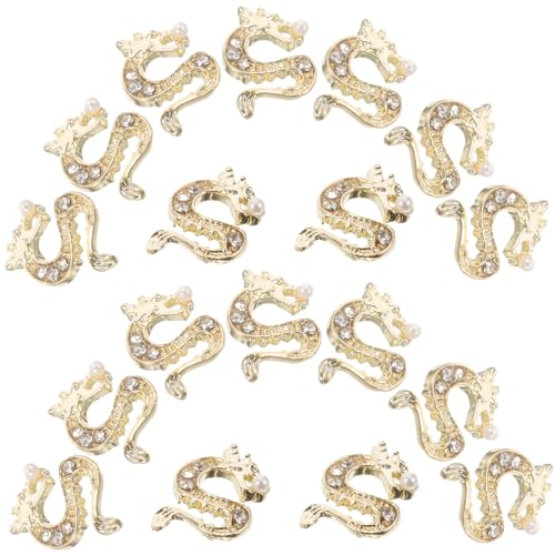 Beavorty 50 Stück Nagel Charms Drachenform Strass Nageldeko für Damen für Kunstnägel Langlebig und Wunderschöner Designs für Kreative Maniküre Beavorty 50 Stück Nagel Charms Drachenform Strass Nageldeko für Damen für Kunstnägel Langlebig und Wunderschöner Designs für Kreative Maniküre von Beavorty