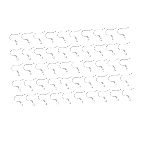 Beavorty 50 Stück Ohrhakenmaterial dünn Herstellung Rosa Piercing Ohrringhaken Ohrdraht Schmuck Ohrhaken Draht Fischhaken-Ohrdraht Ohrhaken selber machen DIY -Ohrring Metall Silber Beavorty 50 Stück Ohrhakenmaterial dünn Herstellung Rosa Piercing Ohrringhaken Ohrdraht Schmuck Ohrhaken Draht Fischhaken-Ohrdraht Ohrhaken selber machen DIY -Ohrring Metall Silber von Beavorty
