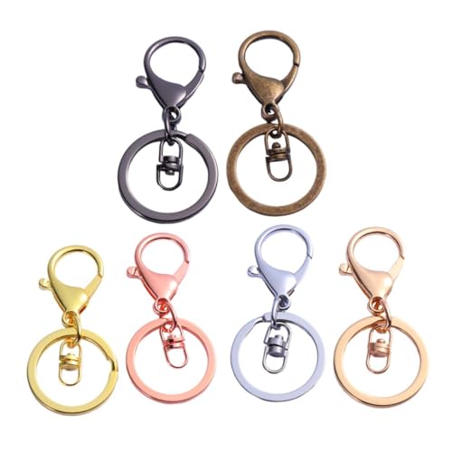 Beavorty 6 Stück Teiliges Karabinerverschlüsse Metalllegierung Langlebige Schlüsselanhänger Verschlüsse Gold Roségold Bronze und Geeignet für DIY Schlüsselanhänger und Schmuckherstellung Beavorty 6 Stück Teiliges Karabinerverschlüsse Metalllegierung Langlebige Schlüsselanhänger Verschlüsse Gold Roségold Bronze und Geeignet für DIY Schlüsselanhänger und Schmuckherstellung von Beavorty