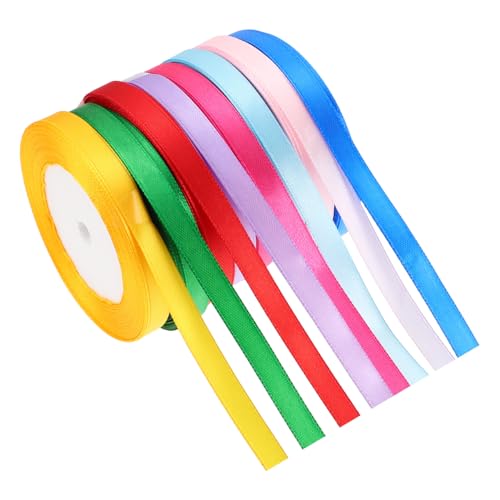 Beavorty 8 Rollen Dekoratives Dünnes Geschenkband für Bastelarbeiten Blumensträuße Haarschleifen und Feierlichkeiten Wie Hochzeiten und Geburtstage Beavorty 8 Rollen Dekoratives Dünnes Geschenkband für Bastelarbeiten Blumensträuße Haarschleifen und Feierlichkeiten Wie Hochzeiten und Geburtstage von Beavorty