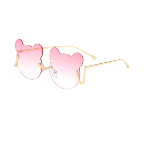 Beavorty Bären Sonnenbrille Randlose Brille Party Rahmen In LED Form Party Brille Für Damen Foto Requisite Bären Brille Party Sonnenbrille Pink Beavorty Bären Sonnenbrille Randlose Brille Party Rahmen In LED Form Party Brille Für Damen Foto Requisite Bären Brille Party Sonnenbrille Pink von Beavorty