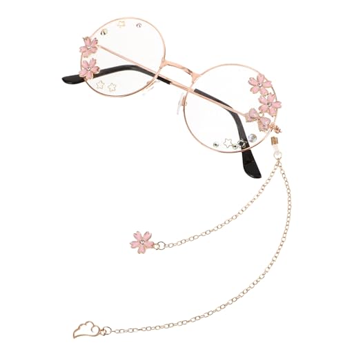 Beavorty Cosplay-Party-Brille Kette Coole Brille für Teens Cosplay-Brille für Frauen Kawaii Cosplay-Brille Süße Brille Steampunk-Brillengestell Lolita-Accessoires Kawaii-Brille Metall Beavorty Cosplay-Party-Brille Kette Coole Brille für Teens Cosplay-Brille für Frauen Kawaii Cosplay-Brille Süße Brille Steampunk-Brillengestell Lolita-Accessoires Kawaii-Brille Metall von Beavorty