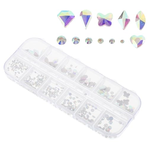 Beavorty DIY Nagelkunst mit Fächern Glitzersteine Dekorative Anhänger Strasssteine für Nailart Designs für Kunsthandwerk und Projekte Beavorty DIY Nagelkunst mit Fächern Glitzersteine Dekorative Anhänger Strasssteine für Nailart Designs für Kunsthandwerk und Projekte von Beavorty
