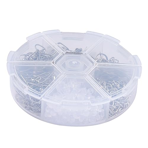 Beavorty DIY Ohrhaken mit Ringen Rostfrei für Ohrringe für Anfänger Kreative Bastler Praktischer Box für Einfache Aufbewahrung Beavorty DIY Ohrhaken mit Ringen Rostfrei für Ohrringe für Anfänger Kreative Bastler Praktischer Box für Einfache Aufbewahrung von Beavorty