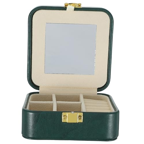 Beavorty Kleine Reise Schmuckschatulle Mit Tragbarer Schmuck Organizer Für Ringe Ohrringe Halsketten Anhänger Kompakte Aufbewahrung Für Reisen Unterwegs Stilvolles Beavorty Kleine Reise Schmuckschatulle Mit Tragbarer Schmuck Organizer Für Ringe Ohrringe Halsketten Anhänger Kompakte Aufbewahrung Für Reisen Unterwegs Stilvolles von Beavorty