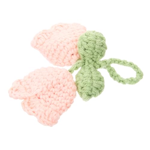 Beavorty Kleines Häkelblumen Pendant Handgefertigter Schlüsselanhänger Wollgarn Farbenfrohes Hängendes Ornament für Taschen Rucksäcke und Beavorty Kleines Häkelblumen Pendant Handgefertigter Schlüsselanhänger Wollgarn Farbenfrohes Hängendes Ornament für Taschen Rucksäcke und von Beavorty